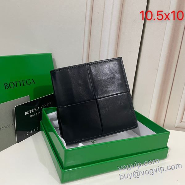 海外限定ライン 二つ折り財布 ボッテガ ヴェネタ BOTTEGA VENETA 2025高級品 通販 短財布 ブランドスーパーコピー 激安専門店